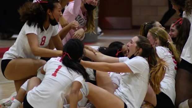 Cathedral Catholic 2021 Girls VB celebration 2 SDS Open title Bodie de Silva.jpeg